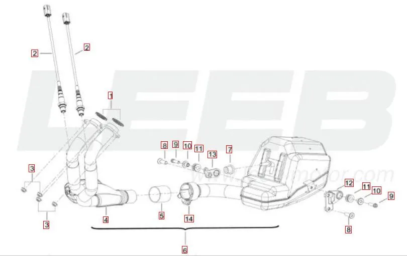 SRT 700 - Auspuff