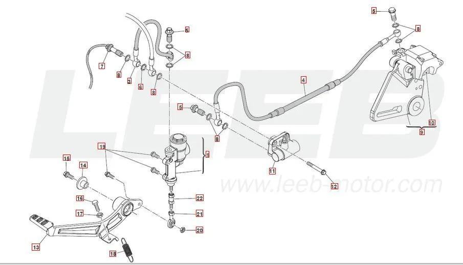 SWM Varez Bremssystem hinten