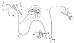 SWM Varez 125 Bremssystem vorne