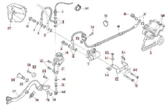 SWM RS125R Euro5 Bremssystem hinten