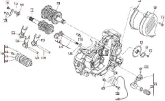 SWM RS125R Euro5 Gangschaltung