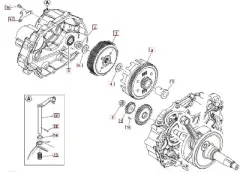 SWM RS125R Euro5 Kupplung