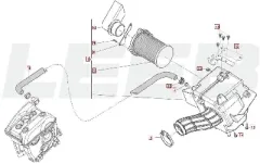 SWM RS125R Euro5 Luftfilter