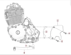 SWM Six Days 500  Motor