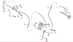 SWM SM125R Bremssystem vorne Euro 4