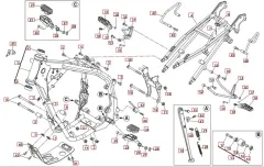 SWM SM125R Rahmen