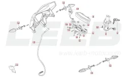 SWM SM125R Tachometer-Blinker