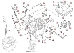 SWM SM500R  Zylinderkopf