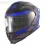 Integralhelm vito presto + sonnenblende glanz blau/schwarz