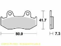 Lucas Bremsbelagsatz MCB534SI