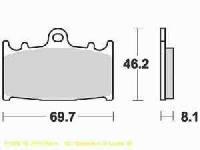 Lucas Bremsbelagsatz MCB602CRQ