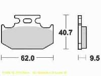 Lucas Bremsbelagsatz MCB625RSI