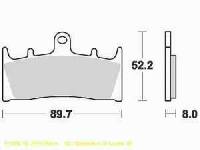 Lucas Bremsbelagsatz MCB659CRQ