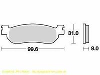 Lucas Bremsbelagsatz MCB699SRM