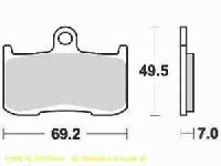 Lucas Bremsbelagsatz MCB737CRQ