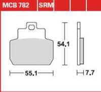 Lucas Bremsbelagsatz MCB782SRM